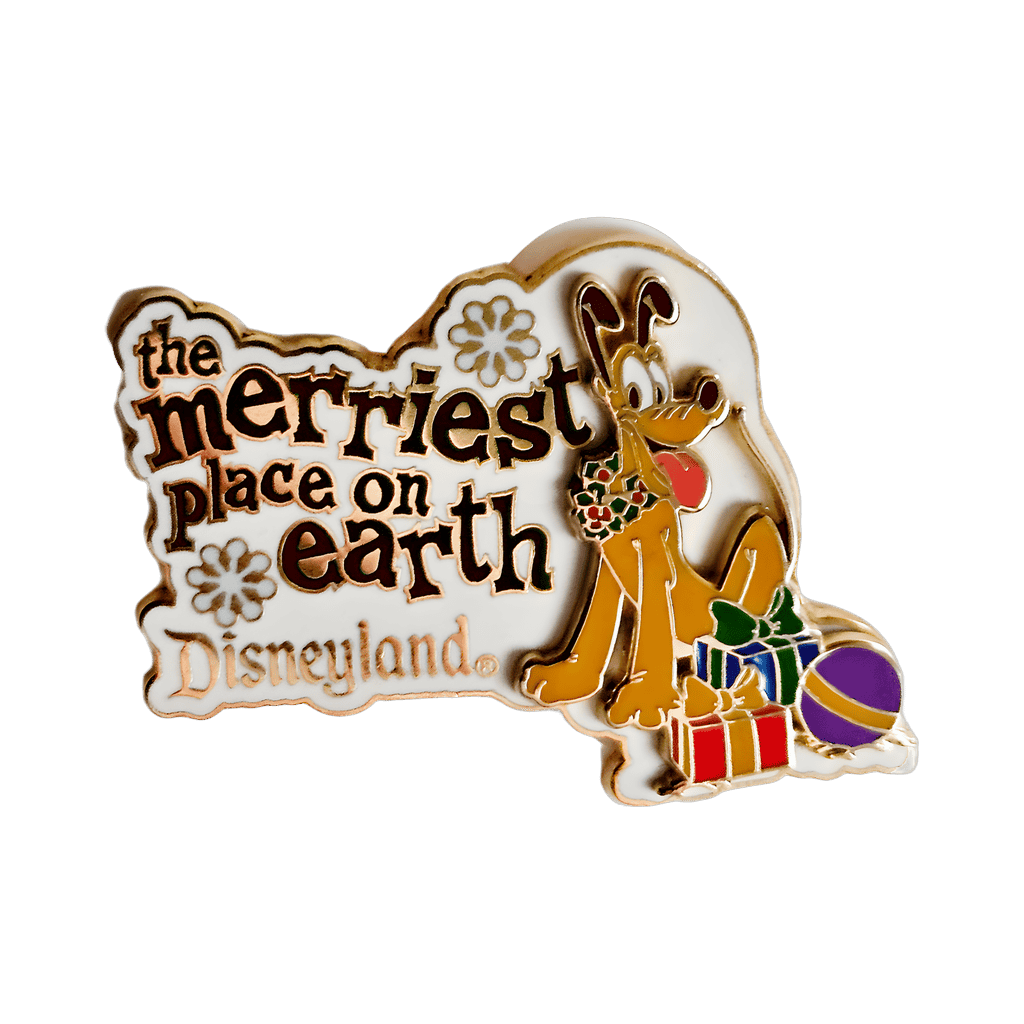 Pluto, Merriest Place on Earth, Disneyland Disney pin