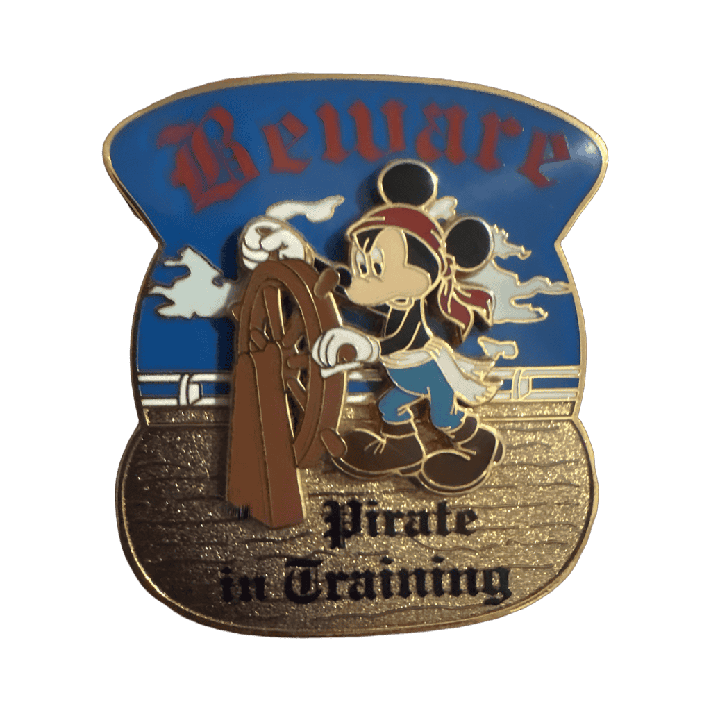 Mickey Pirate in Training Disney pin