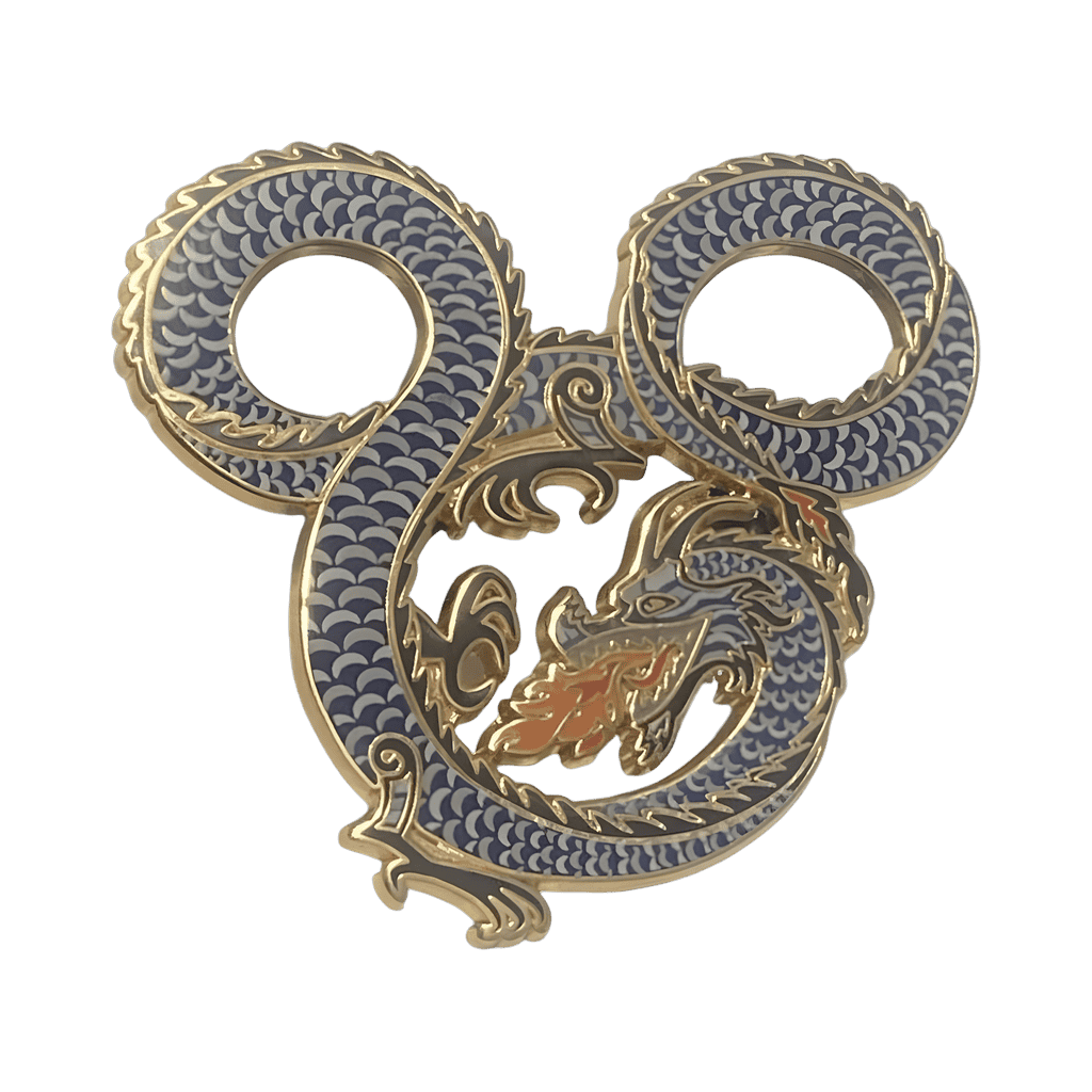 Blue Disney pin