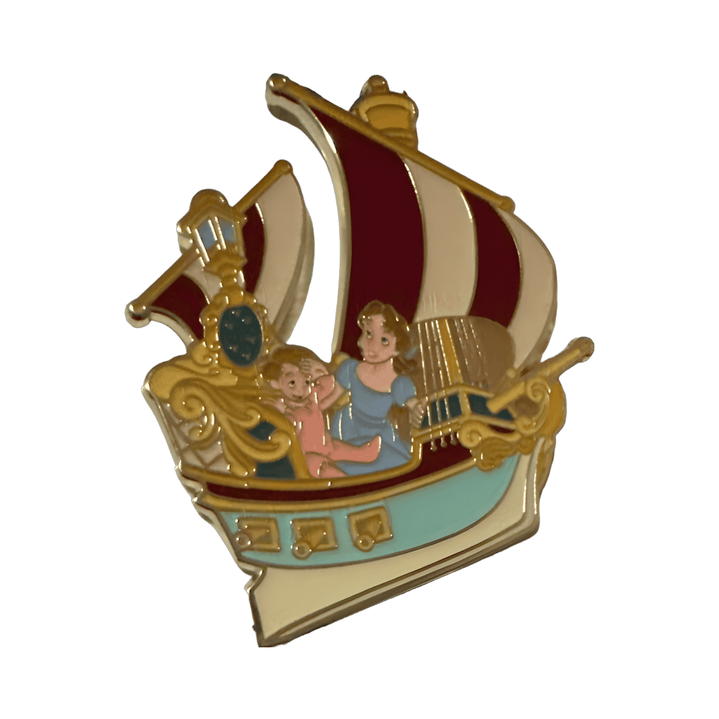 Peter Pan's Flight Ride Wendy and Michael Disney pin