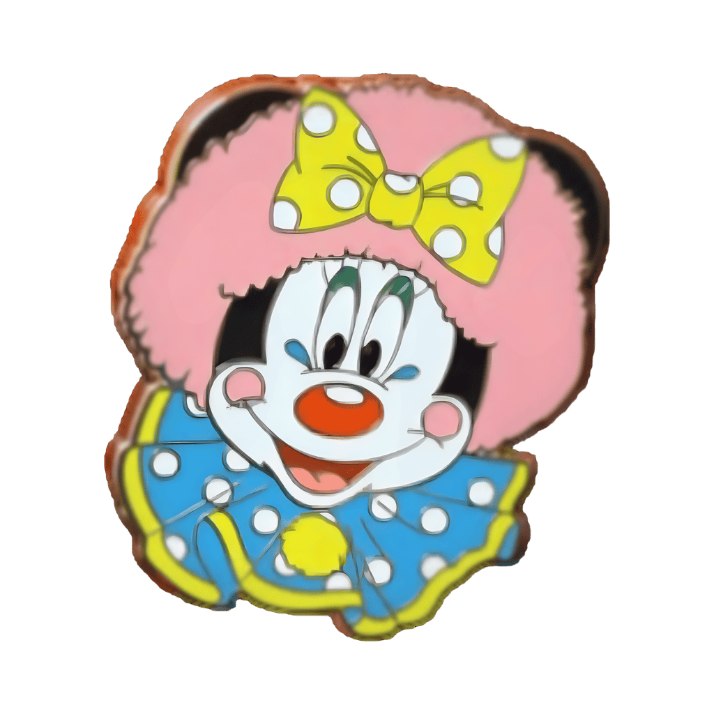 Clown Minnie Disney pin