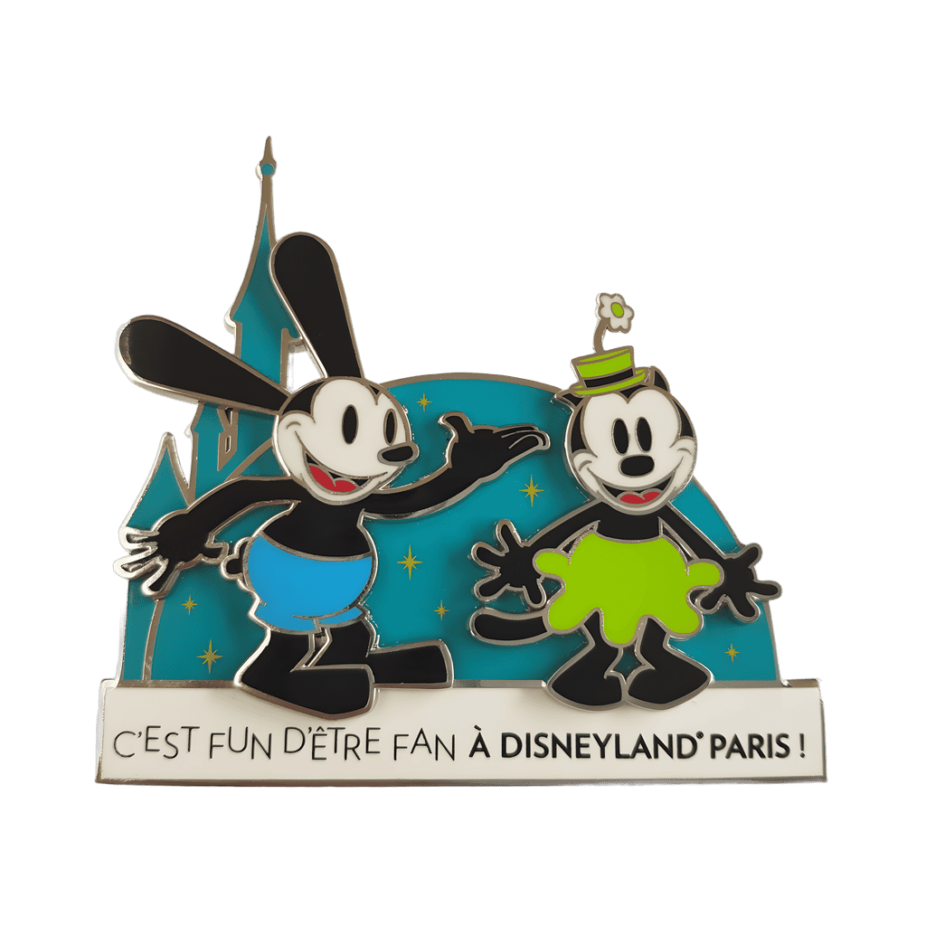 Oswald and Ortensia Mini Jumbo Disney pin
