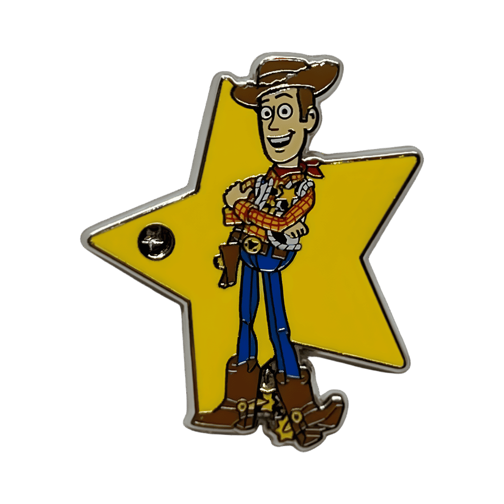 Woody Star Disney pin