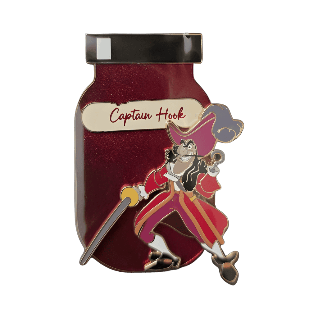 Captain Hook Disney pin