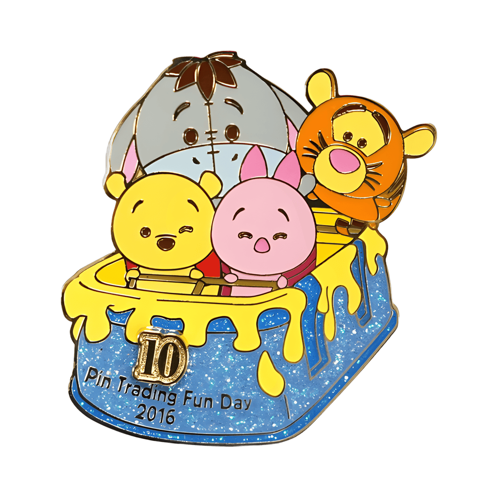 Tsum Tsum The Many Adventures of Winnie the Pooh Disney pin