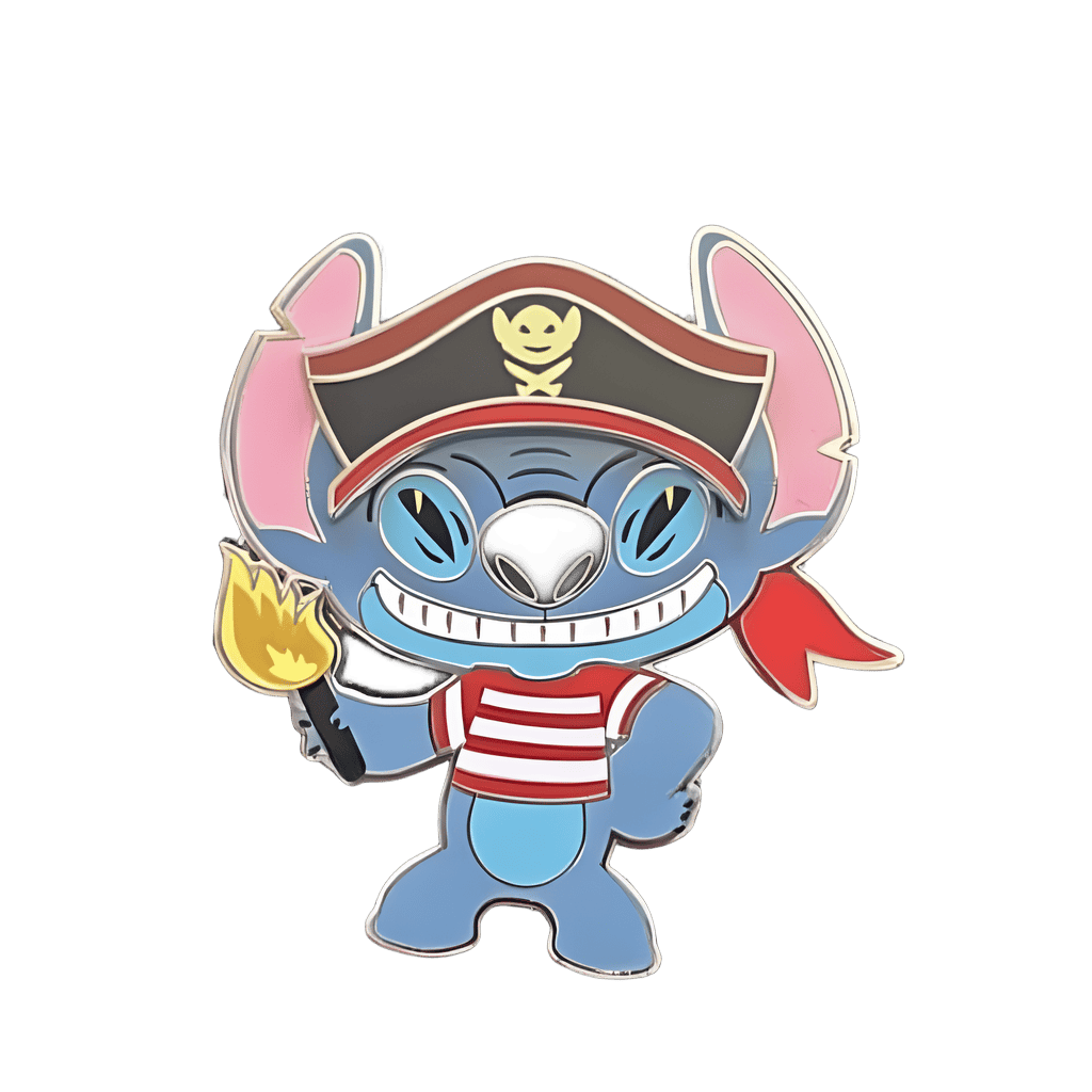 Stitch pirate Disney pin