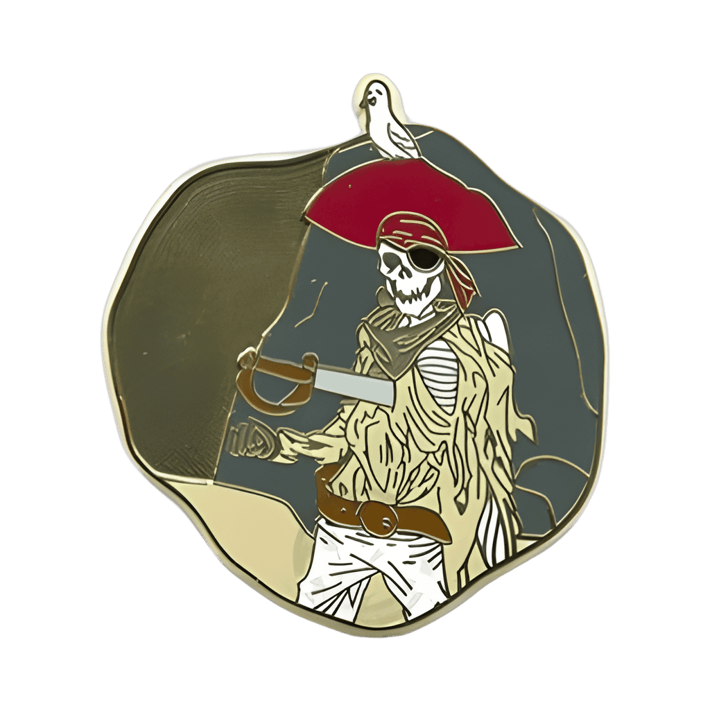 Skeleton Pirate Pin Disney pin