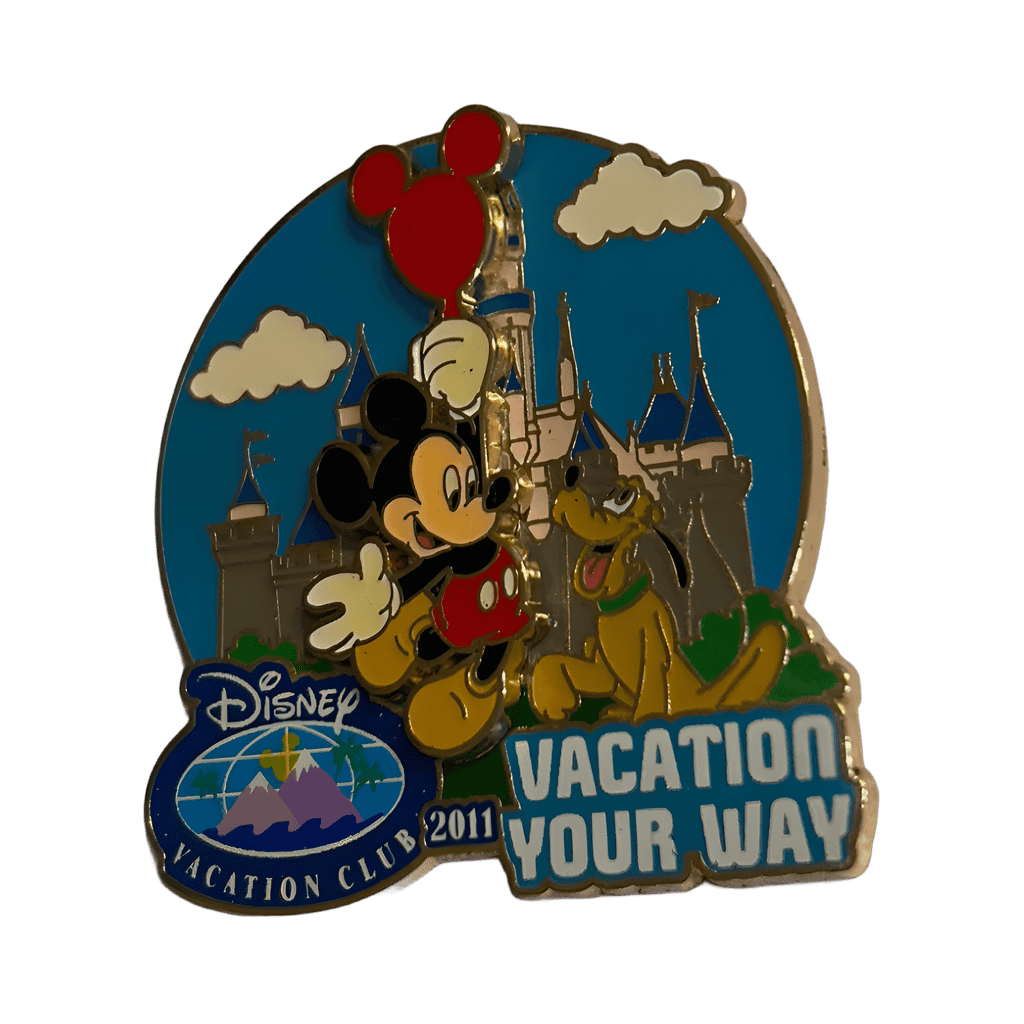 Mickey and Pluto with Balloons Disney pin