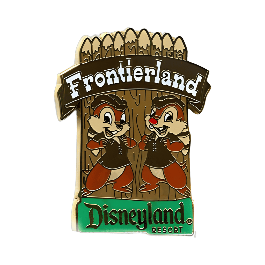 Frontierland - Chip & Dale Disney pin