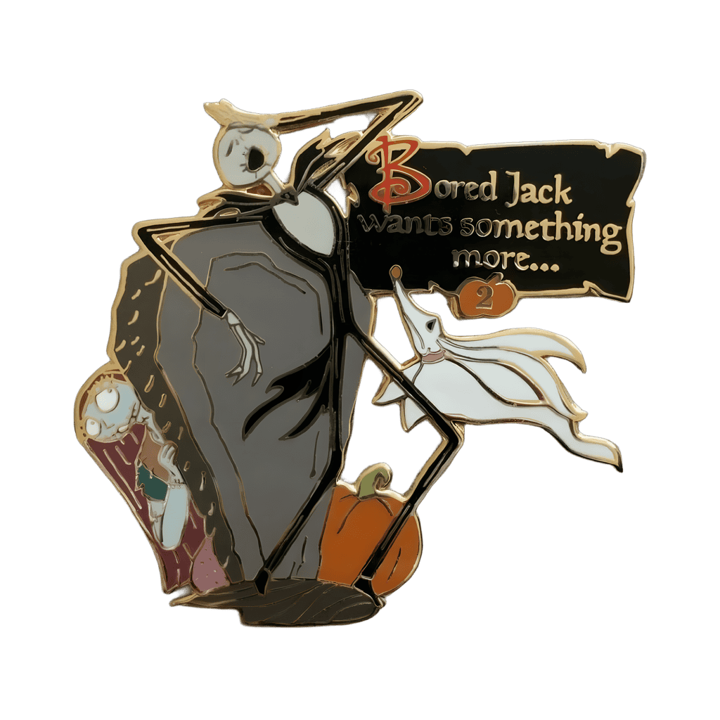 Bored Jack wants something more... Disney pin
