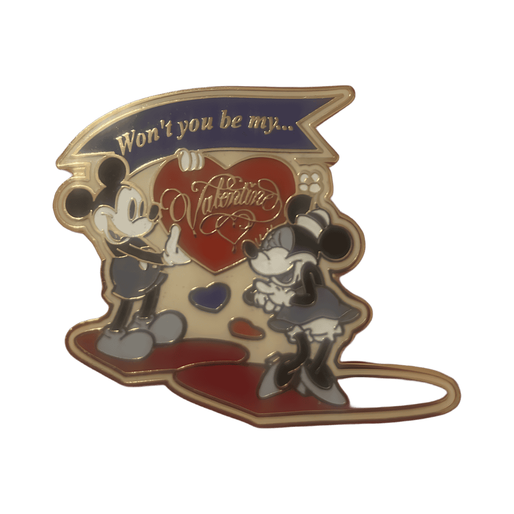 Won’t you be my…Valentine Mickey & Minnie Disney pin