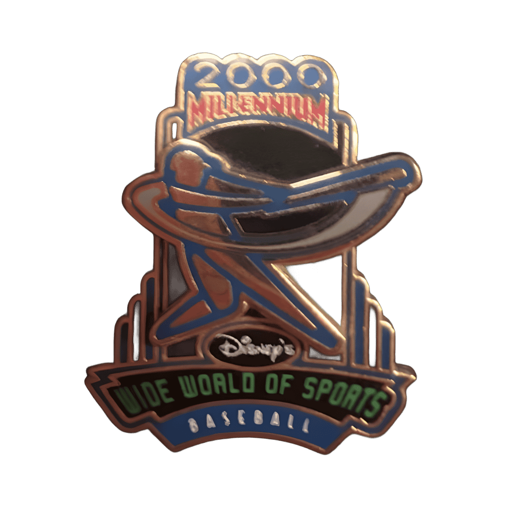 Baseball Disney pin