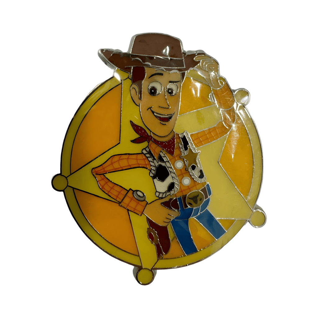 Woody Sheriff Badge Disney pin