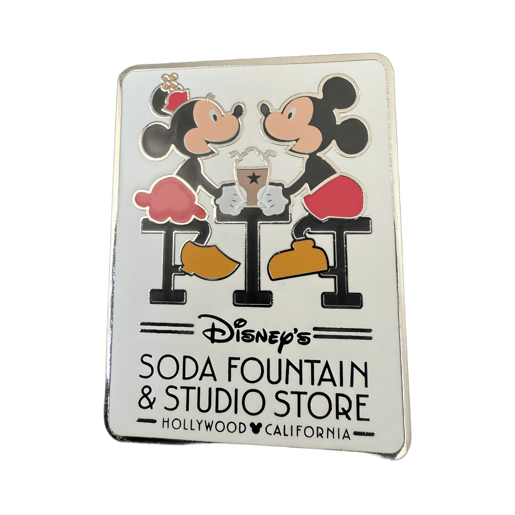 Mickey and Minnie Logo Disney pin