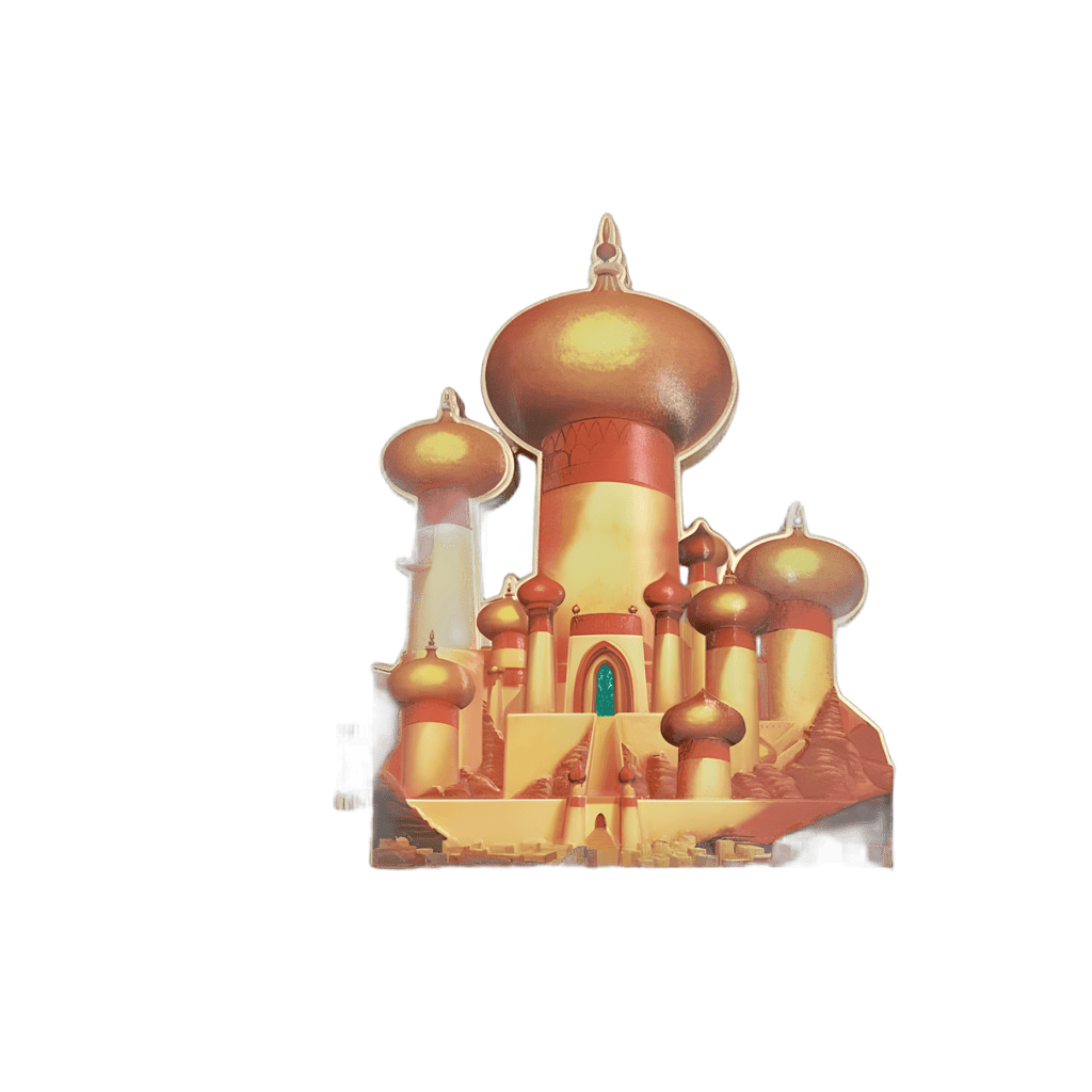 Jasmine Castle Pin – Aladdin Disney pin