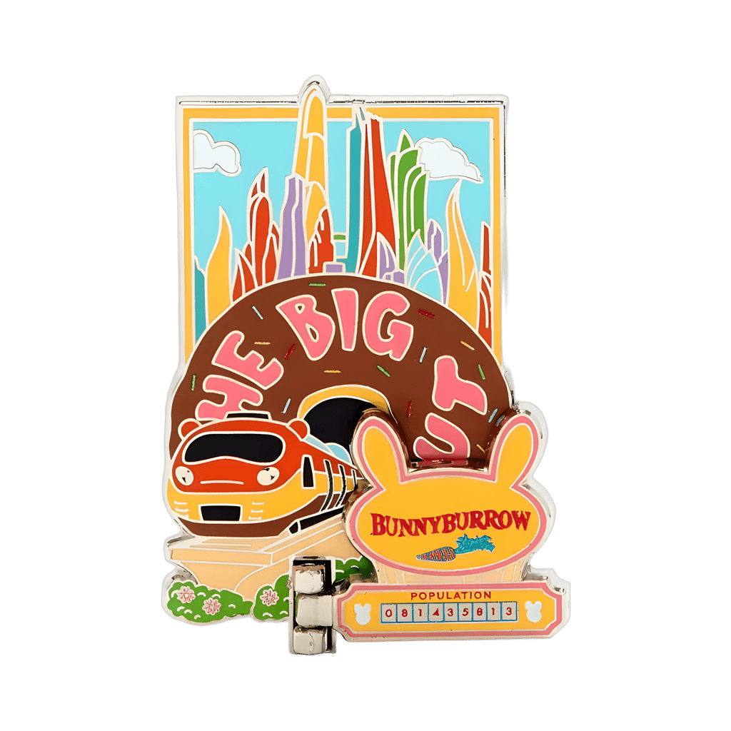 The Big Donut - Bunnyborrow Disney pin
