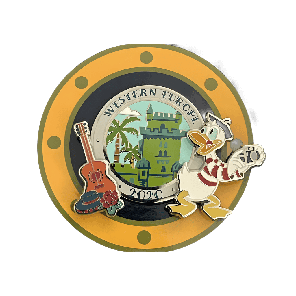 Donald Western Europe Disney pin