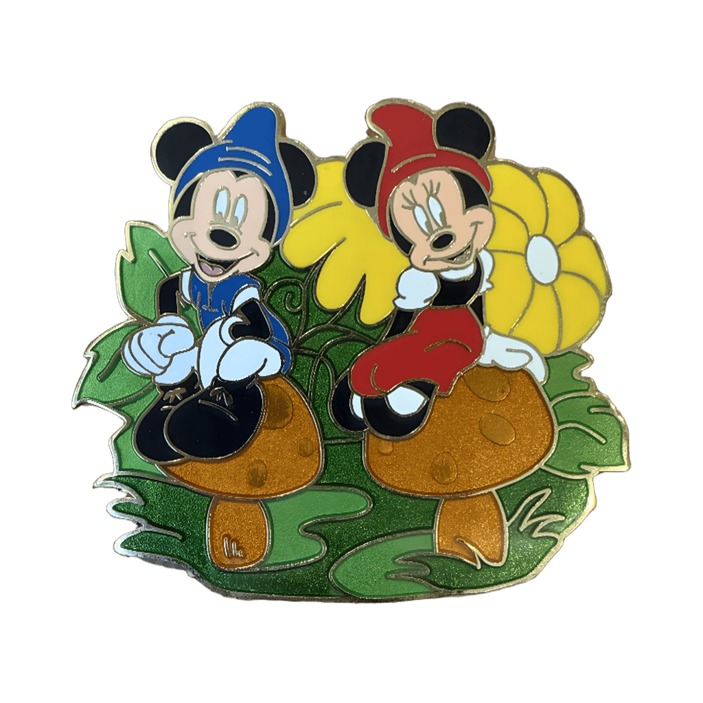 Mickey and Minnie as Gnomes Disney pin