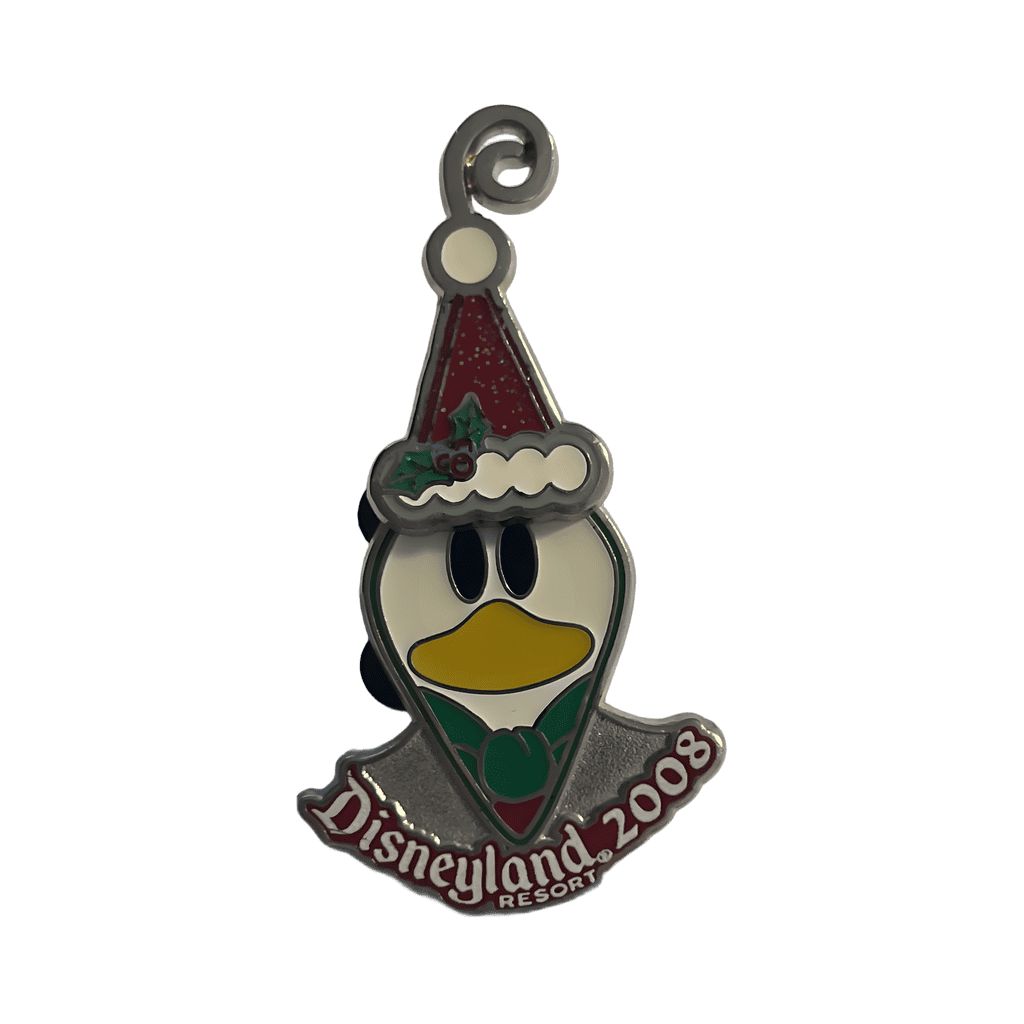 Cute Donald in Santa Hat Disney pin