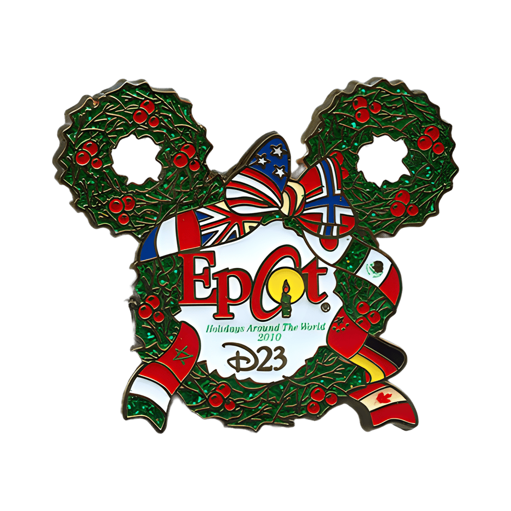 D23 Exclusive Wreath Disney pin