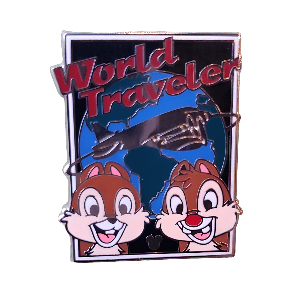 World Traveller Disney pin