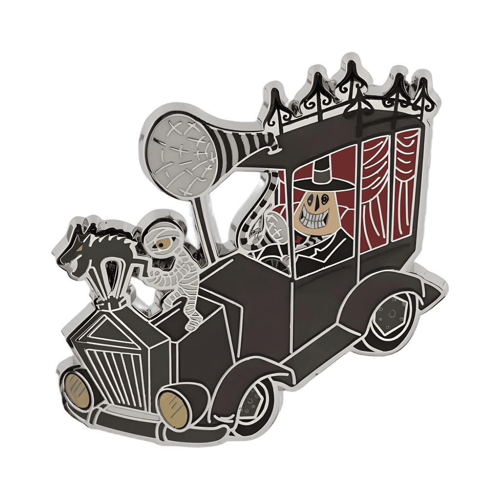 Mayor & Mummy Driving a Hearse Disney pin