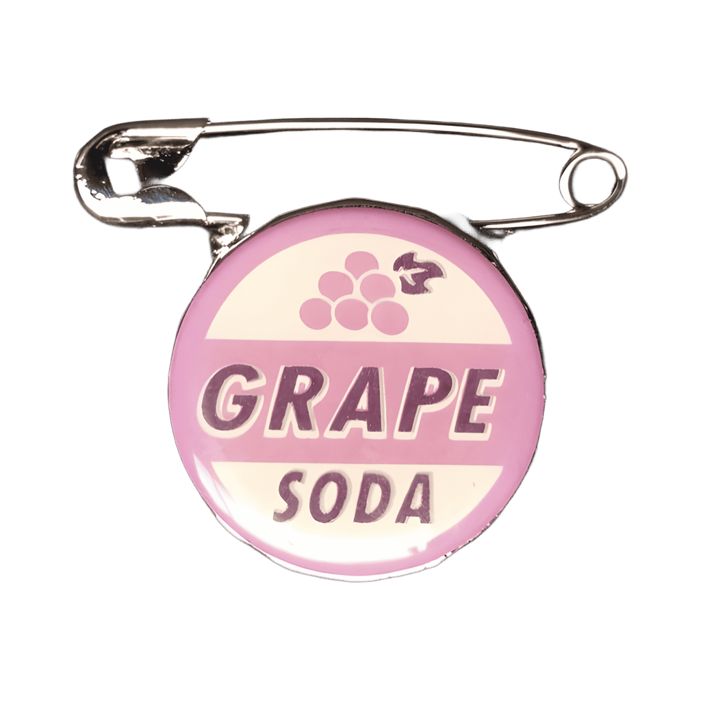 Grape Soda Badge Disney pin