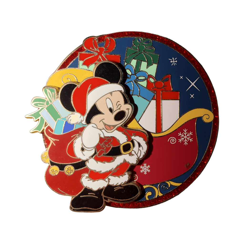 Santa Mickey Mouse Disney pin