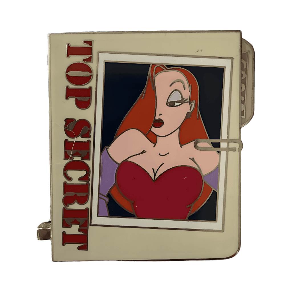 Jessica Rabbit Top Secret Disney pin
