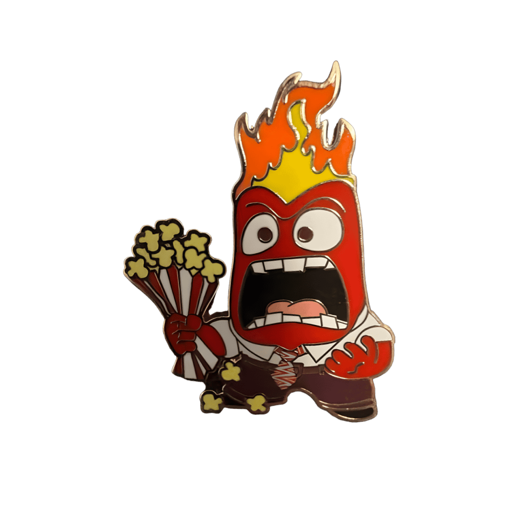 Anger Disney pin