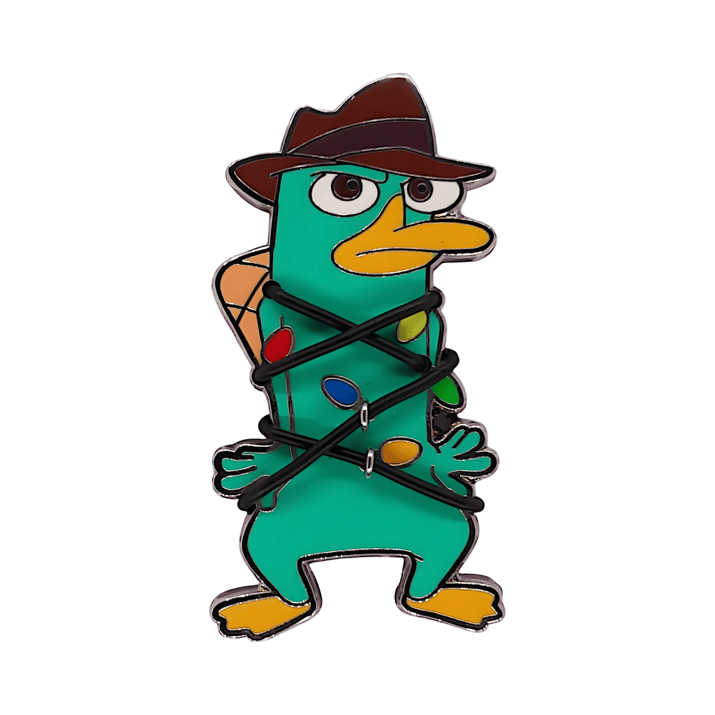 Agent P Christmas Disney pin