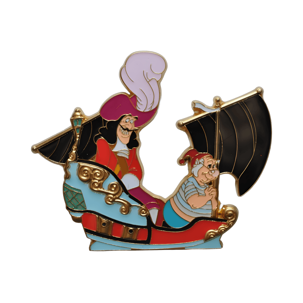 Hook & Smee Disney pin