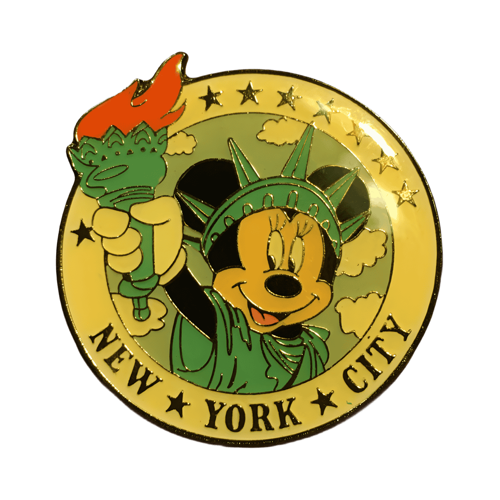 Minnie lady Liberty NYC Disney pin