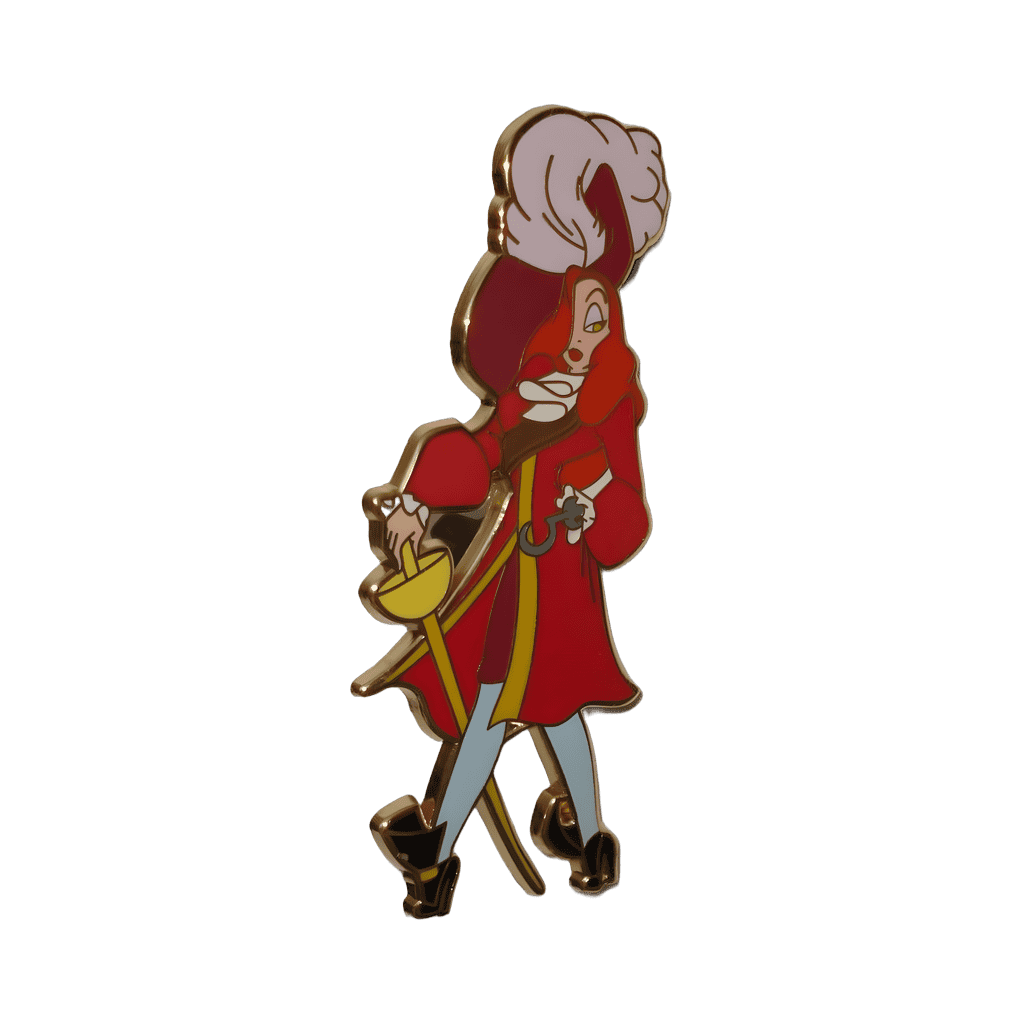 Jessica Rabbit as Captain Hook Disney pin