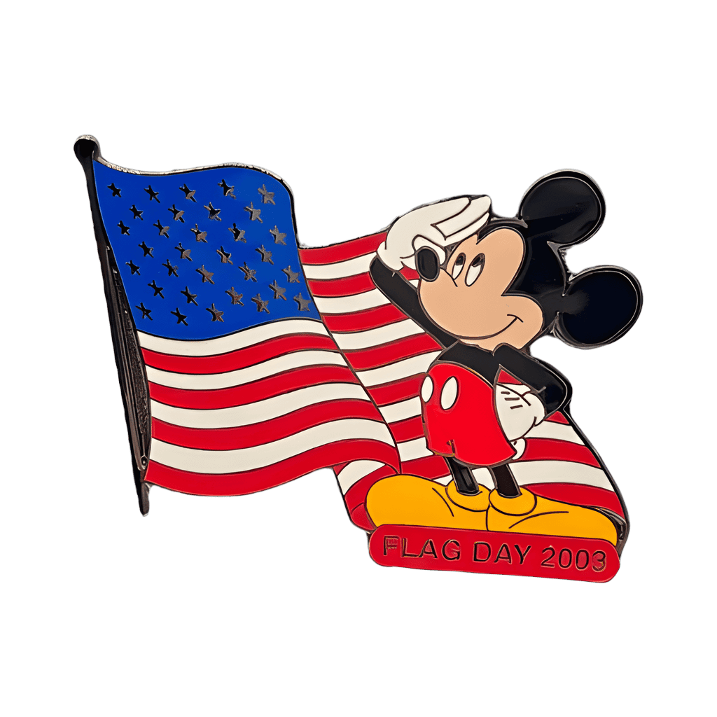 2003 - Saluting Mickey Disney pin