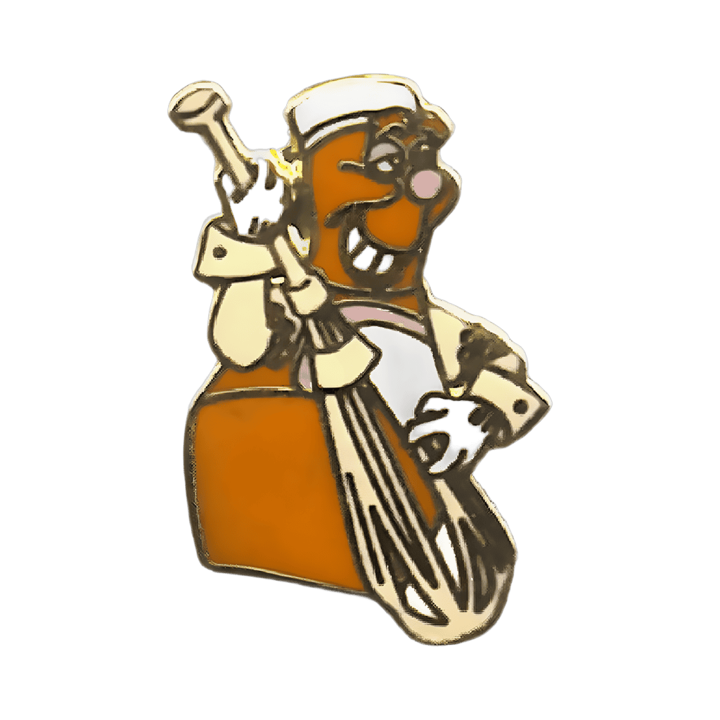 Mr. Barbecue Sauce Playing a Whisk Disney pin