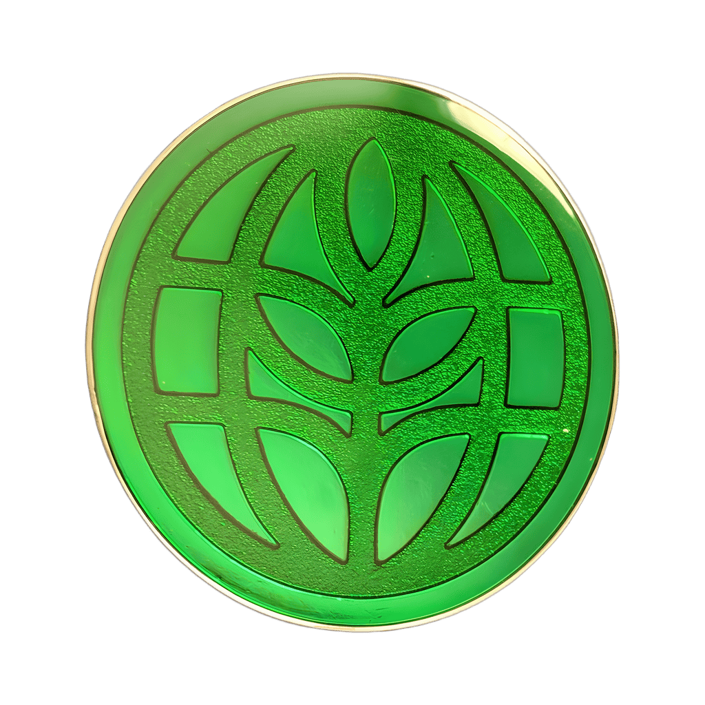 The Land Logo Disney pin