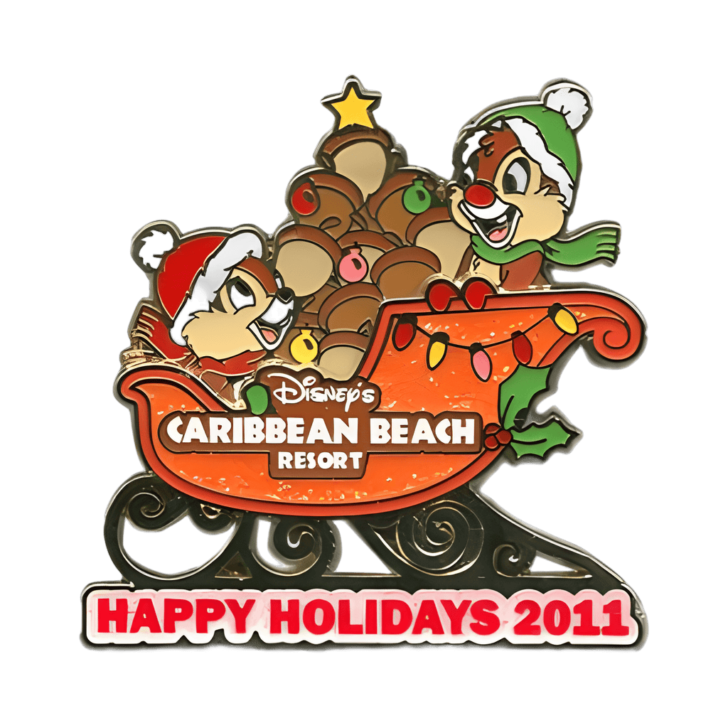 Caribbean Beach - Chip dale Disney pin
