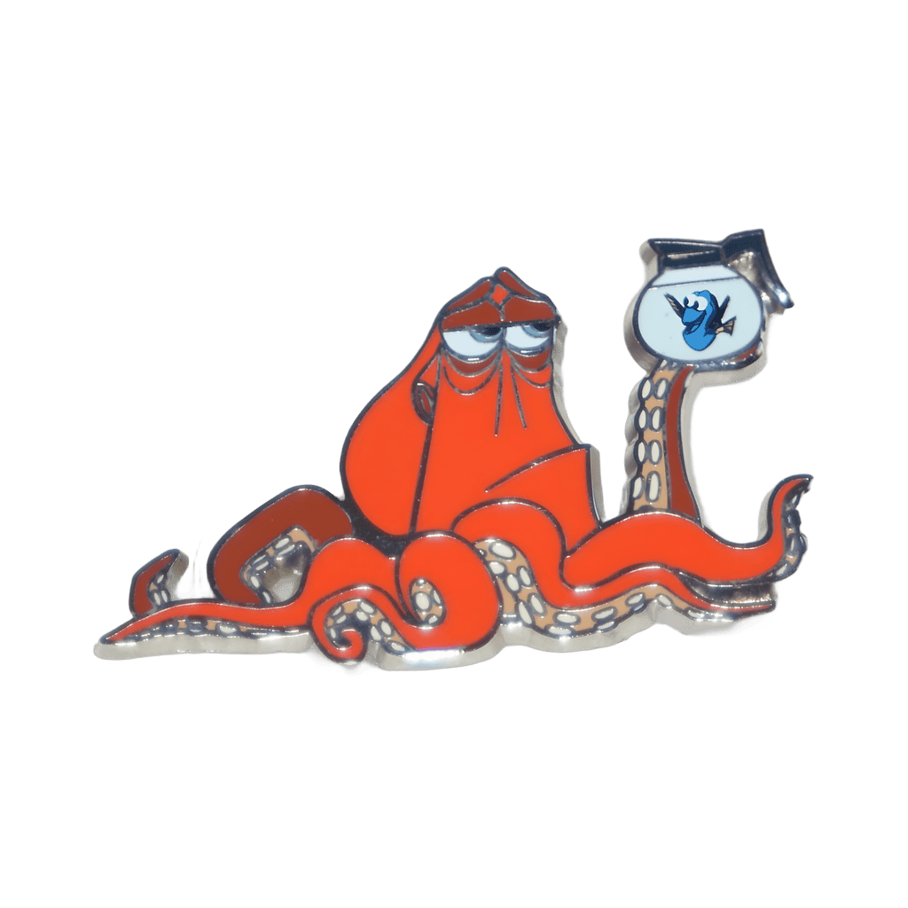Hank and Dory in Coffee Pot Disney pin