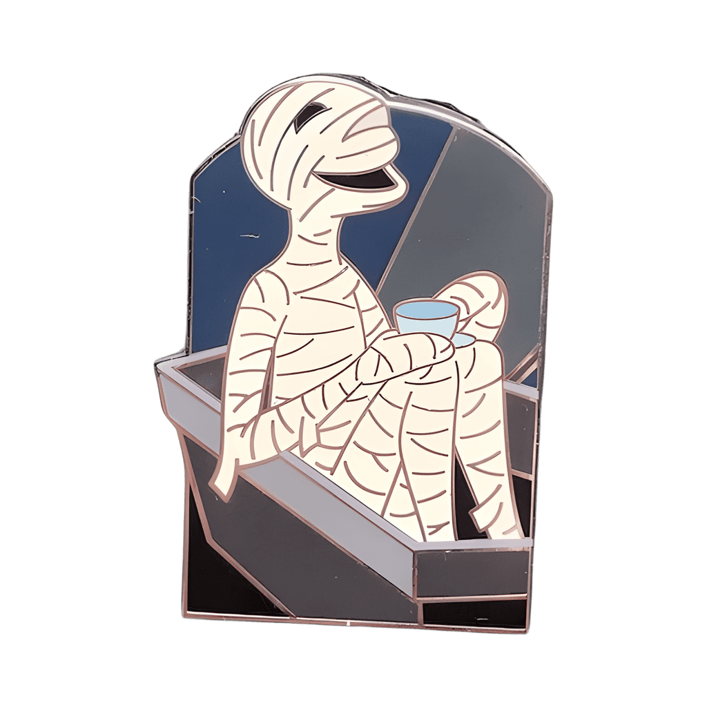 Mummy Having Tea Disney pin