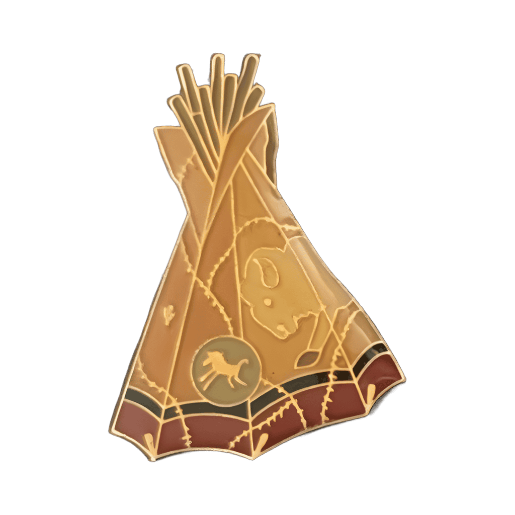 Indian Village Disney pin