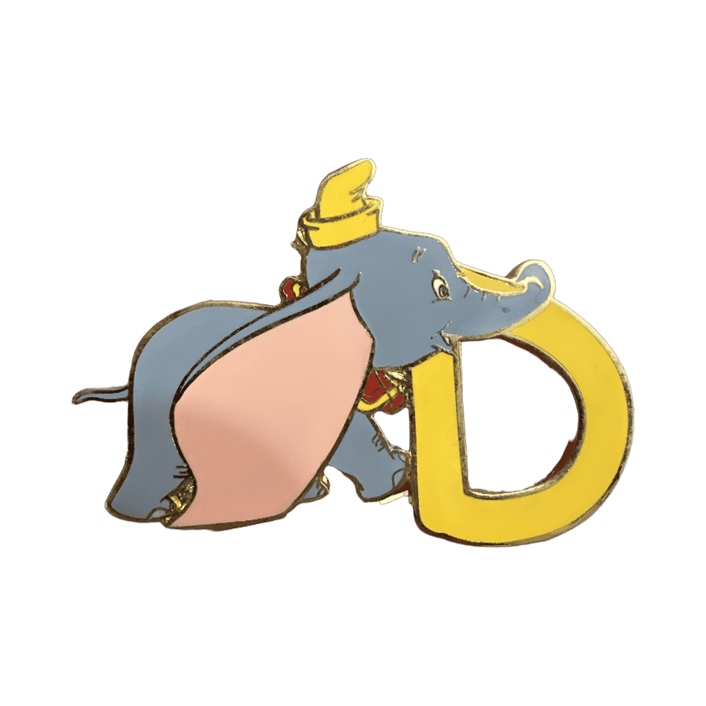 Dumbo Letter D Disney pin