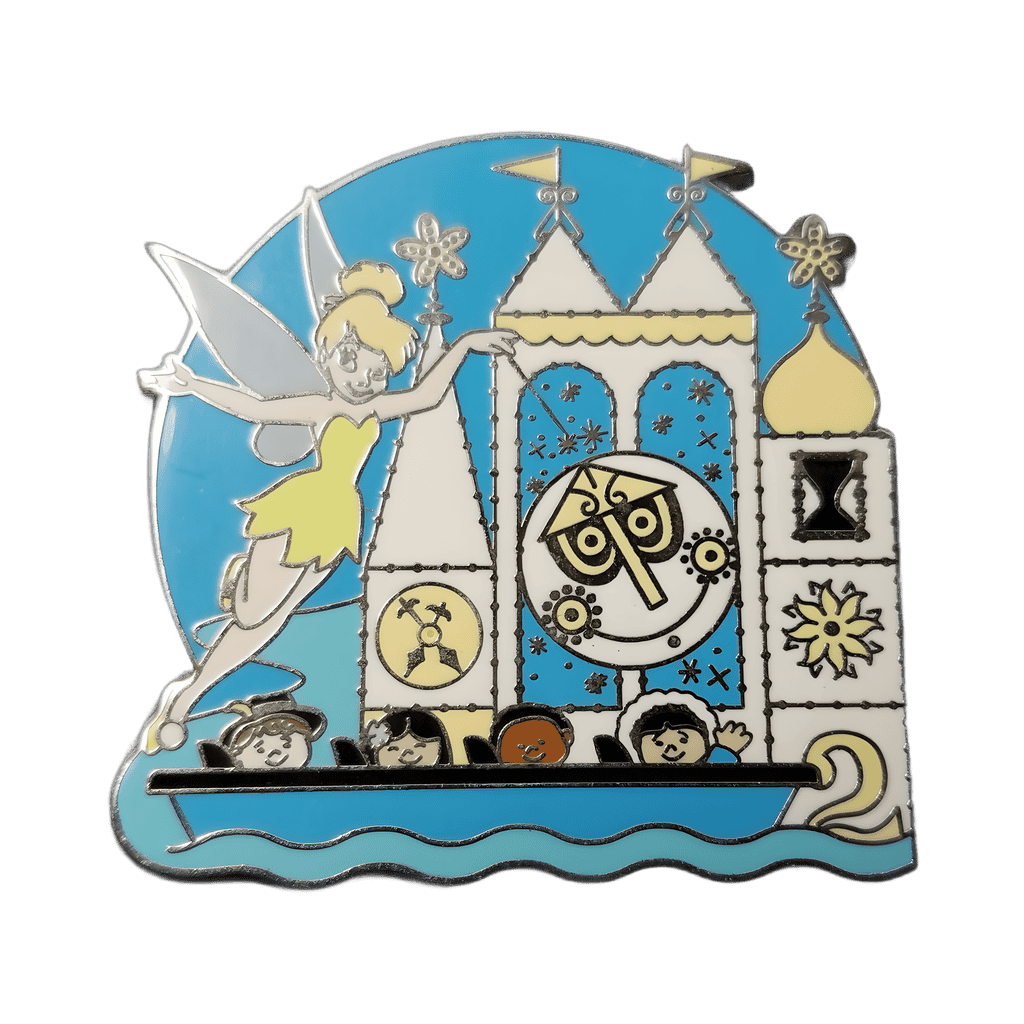 Tinkerbell and It's a Small World Disney pin