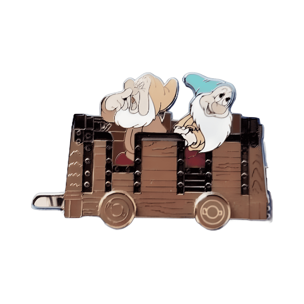 Sneezy and Bashful Disney pin