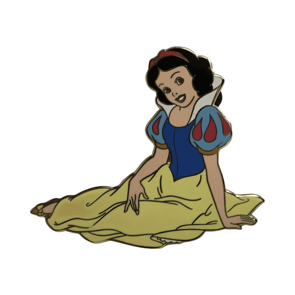 Snow White Sitting Disney pin
