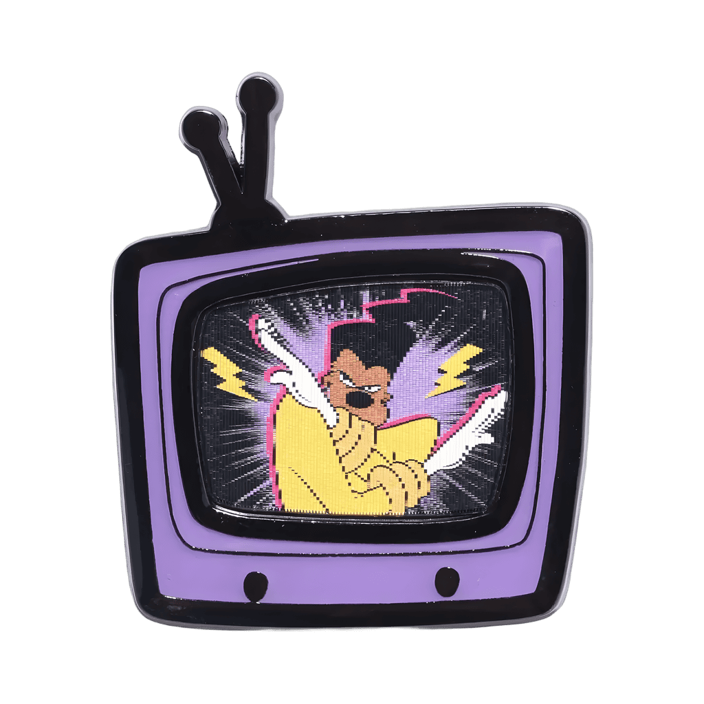 Powerline TV Lenticular Disney pin