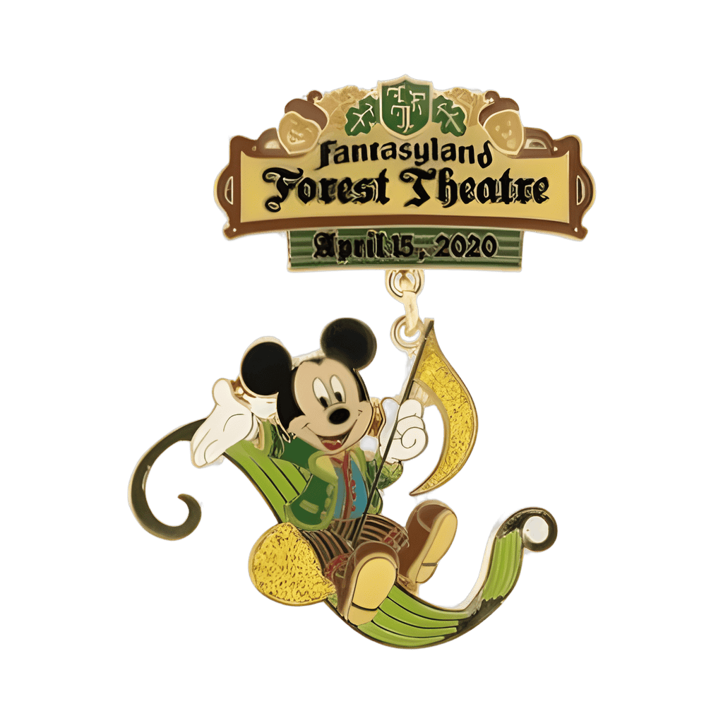 Mickey Forest Theatre Disney pin