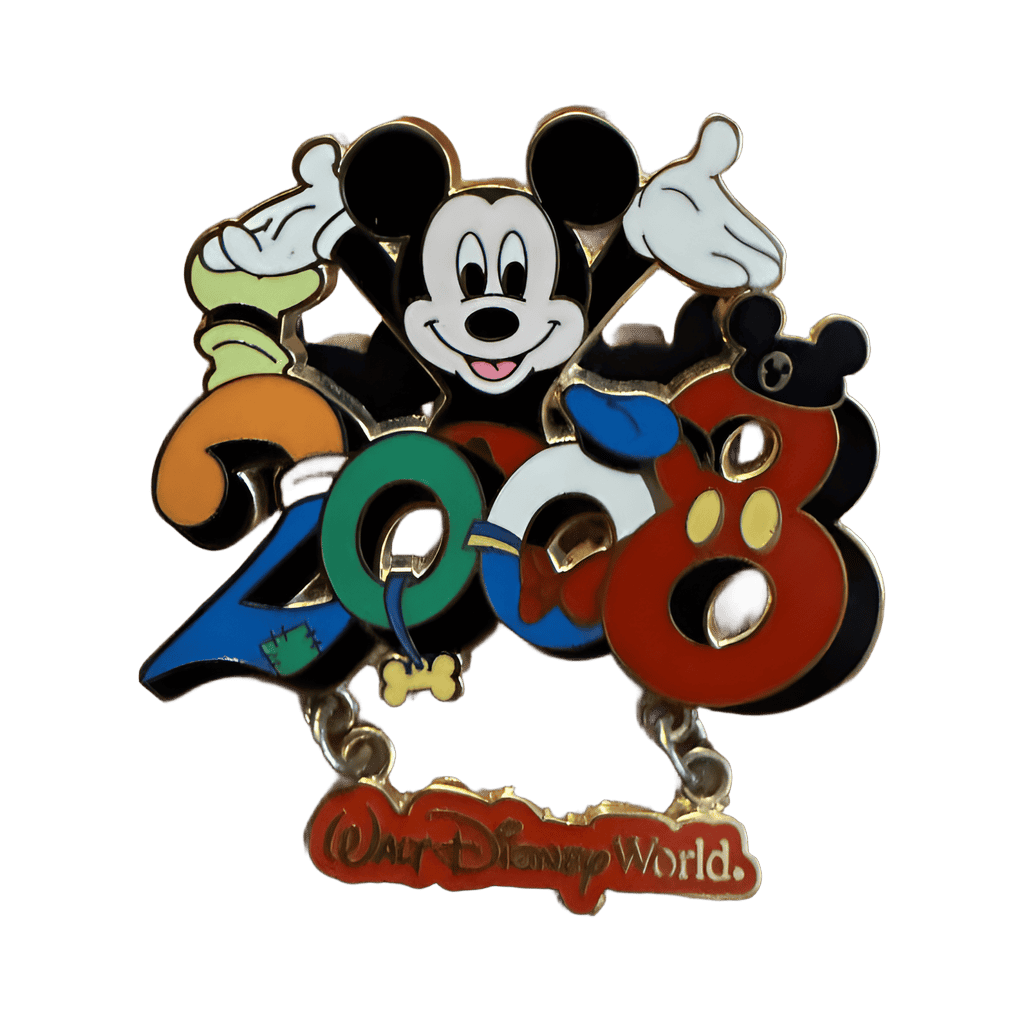 Mickey Mouse Dangle - Walt Disney World Disney pin