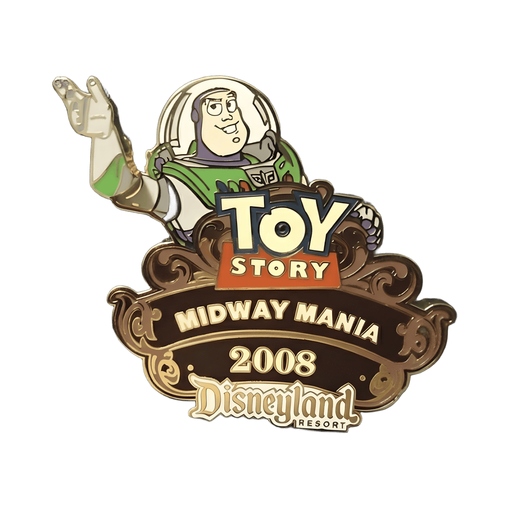 Toy Story Midway Mania 2008 - Buzz Lightyear (Annual Passholder) Disney pin