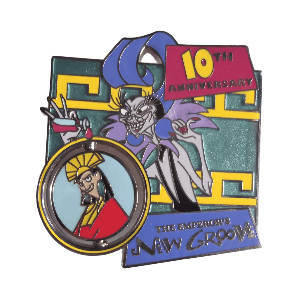 10th Anniversary: The Emperor's New Groove Disney pin